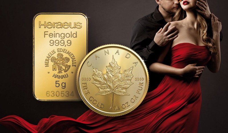 Gold und Silber zum Valentinstag: Sicherheit schenken — und ein Beruhigungsmittel gegen Inflationsangst