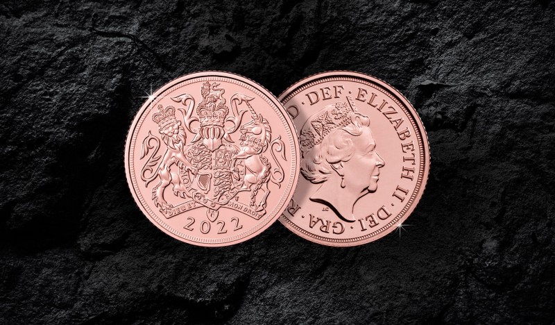 Sovereign-Jahrgang 2022: Royal Mint würdigt historisches Ereignis mit Spezial-Design
