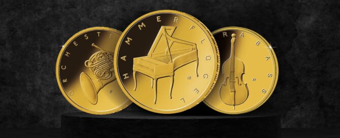 Goldmünzenserie zu Musikinstrumenten wird abgeschlossen: maximale Qualität für kleines Geld