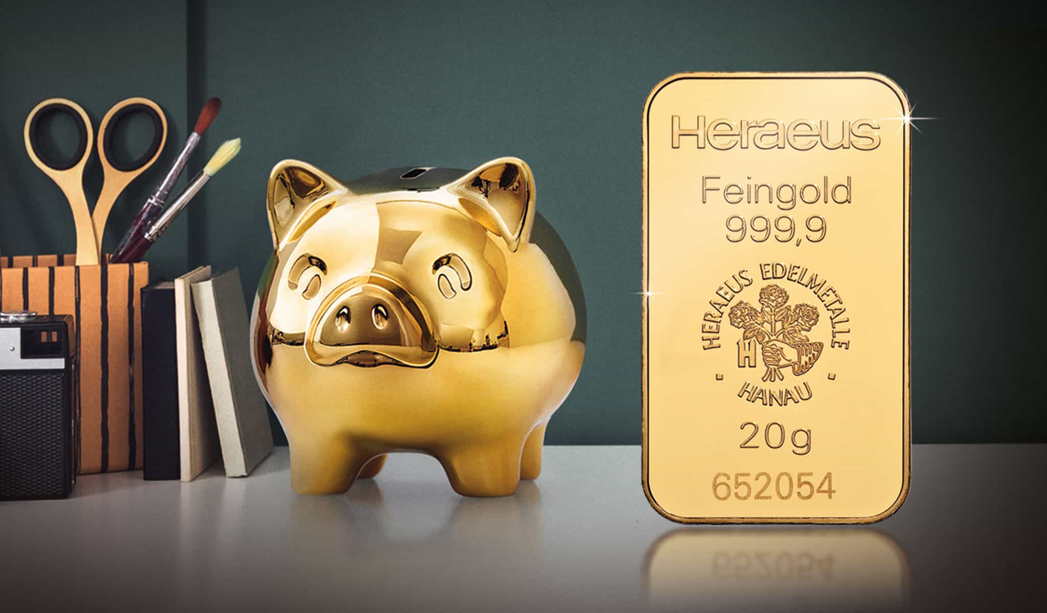20-Gramm-Goldbarren im Sparplan: In regelmässigen Schritten zur goldenen Vermögensversicherung