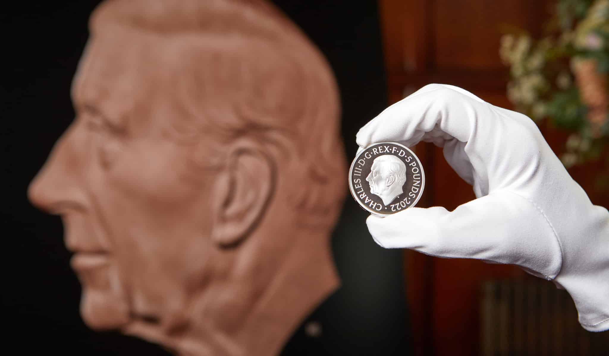 Royal Mint stellt Britannia mit Charles-Konterfei vor