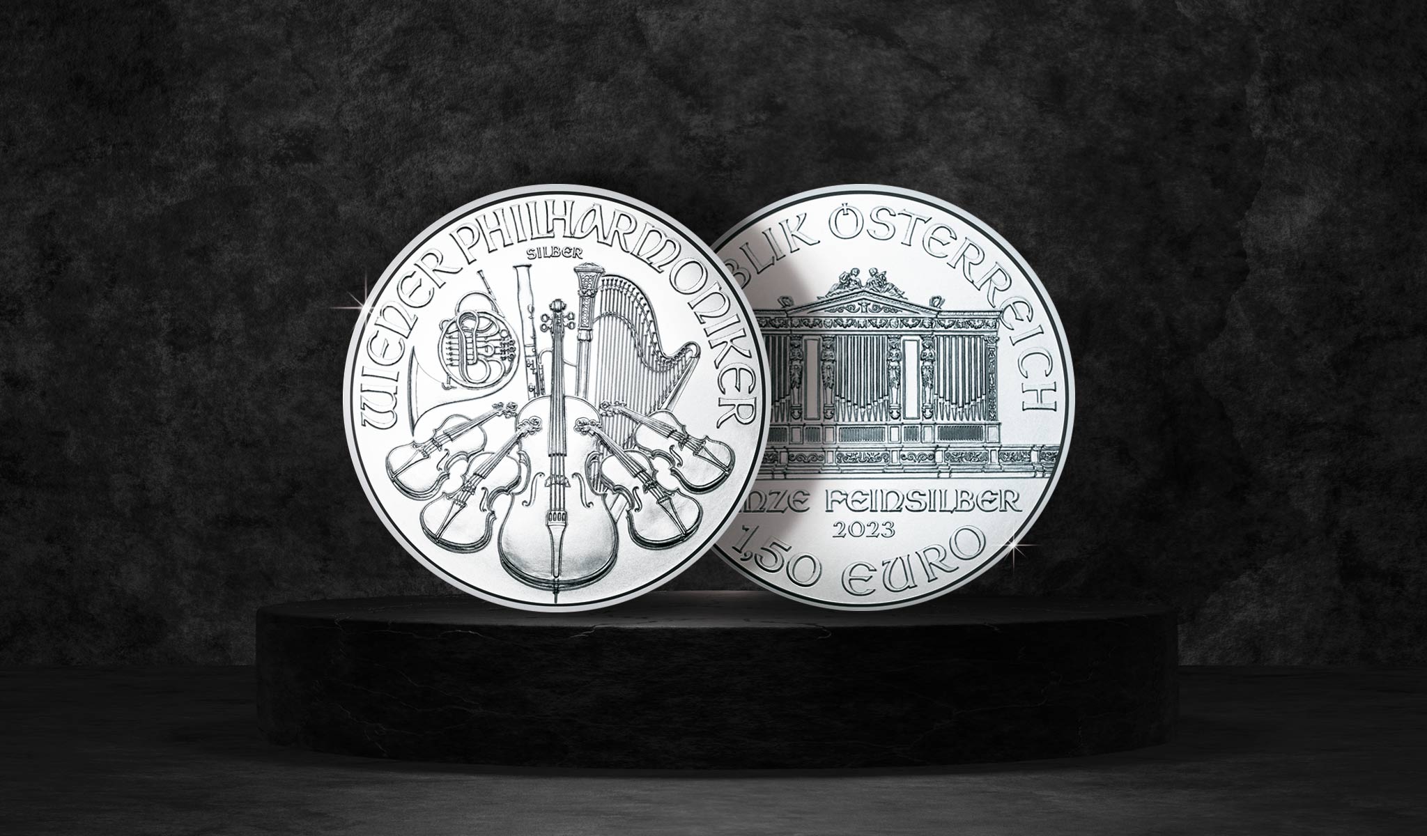 Der Wiener Philharmoniker in Silber ist immer eine gute Wahl