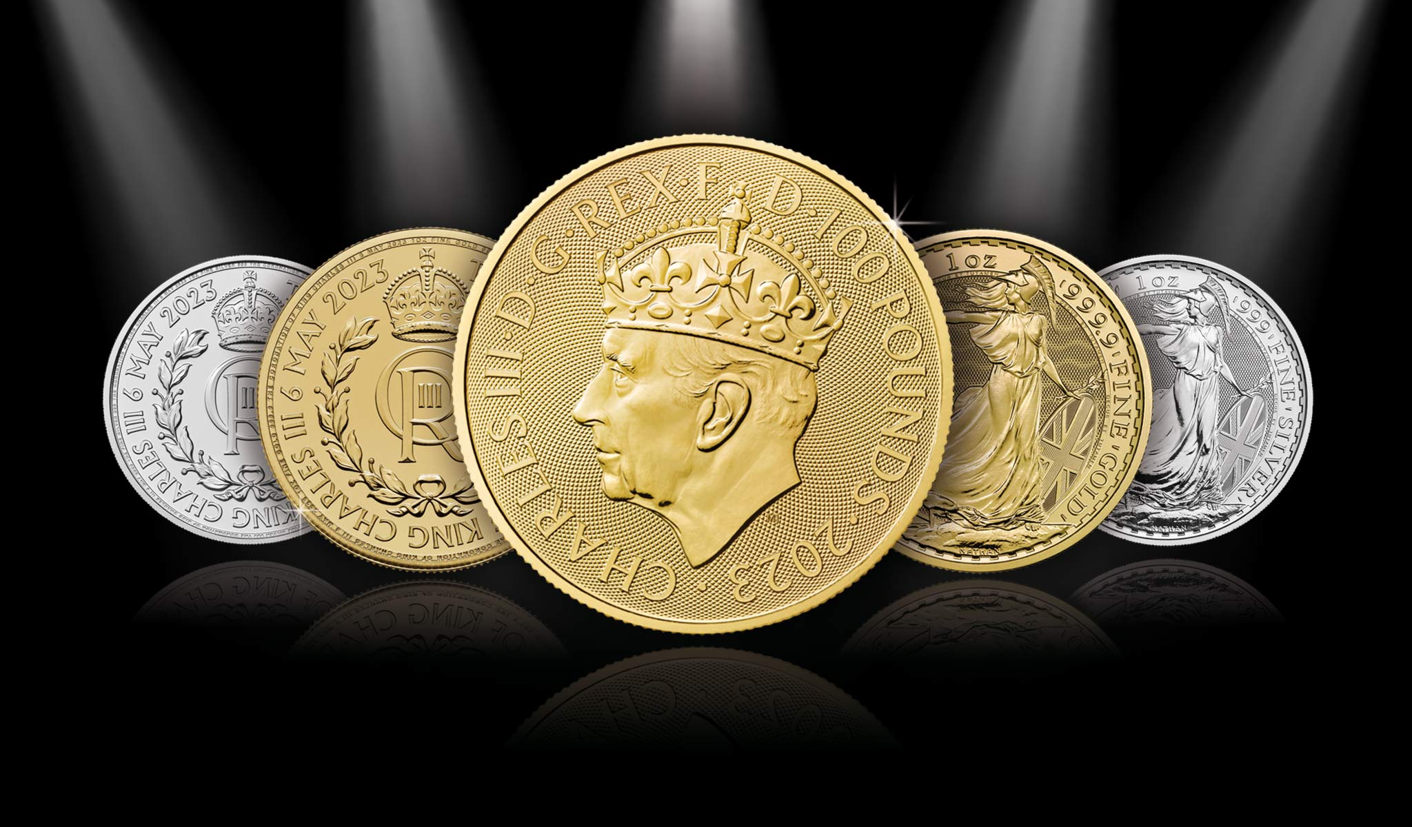 Drei Sensationen für Sammler und Anleger: Die „Coronation Bullion Range“ der Royal Mint