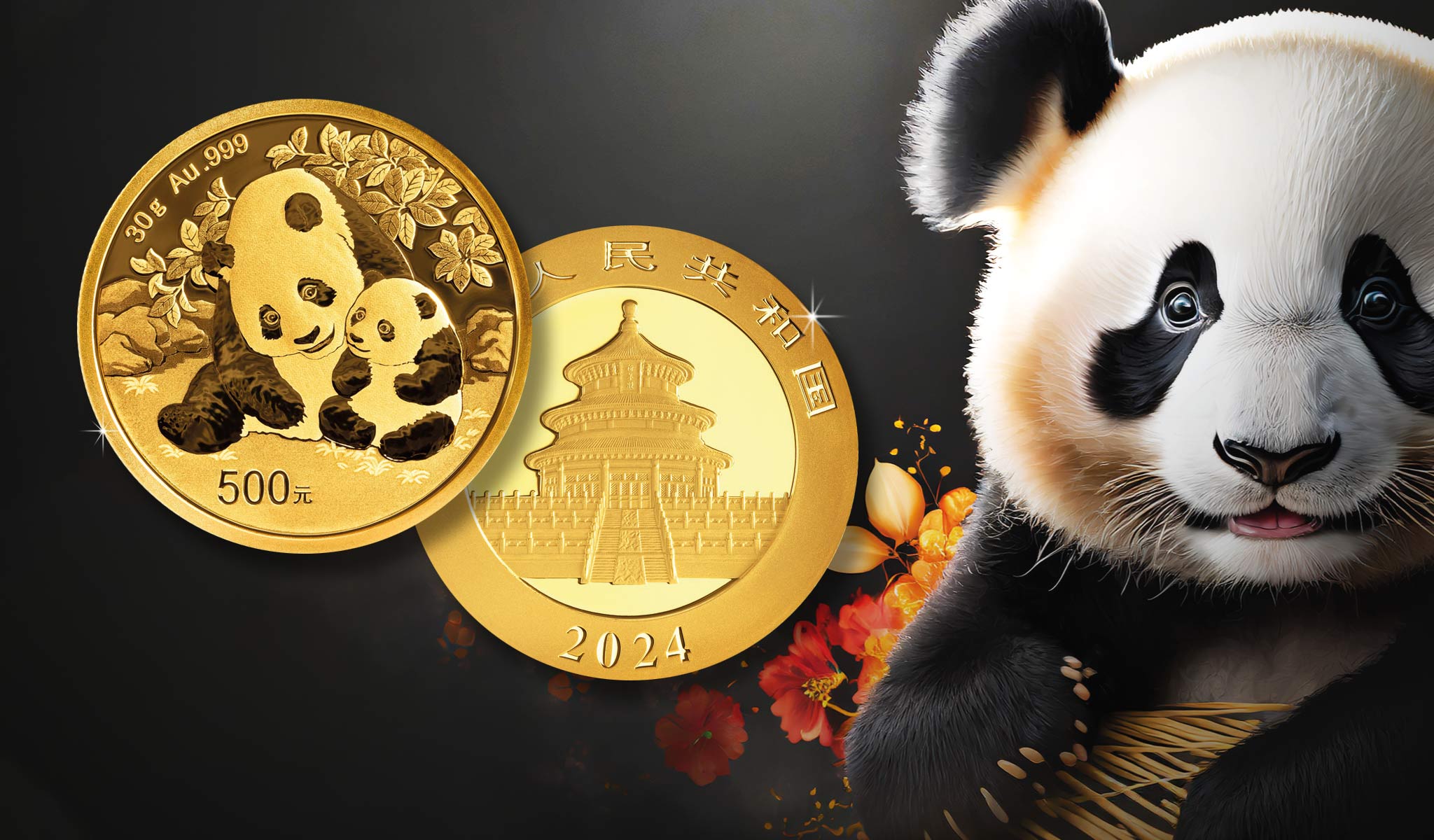 Panda-Münzen jetzt vorbestellen: Eine Legende in Gold und Silber erfindet sich auch 2024 neu