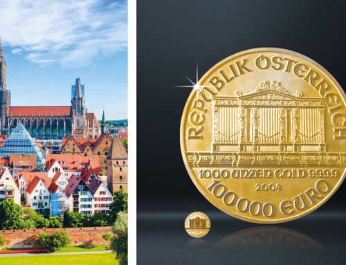 Eröffnung der pro aurum Filiale in Ulm mit Rekord-Goldmünze „Big Phil“