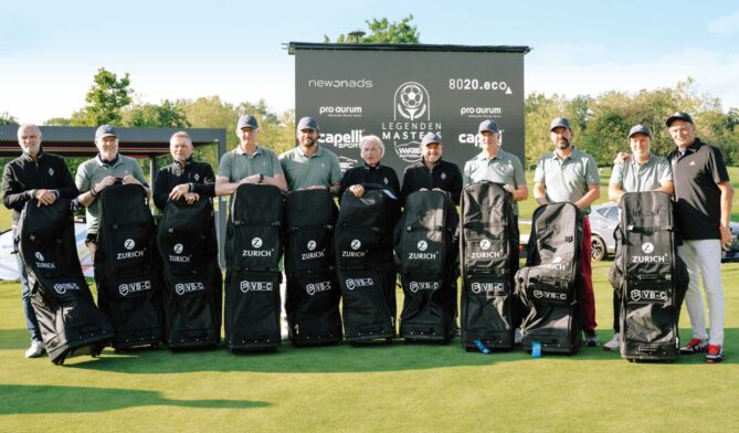 Golfturnier der Legenden: Fussball-Bundesliga-Profis schlagen ab