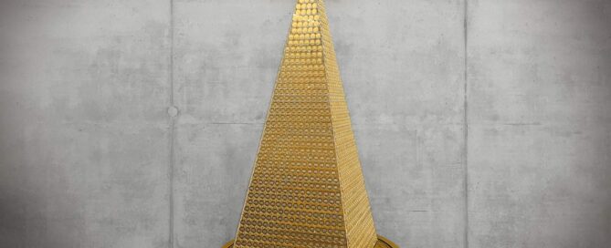 Weihnachtsbaum der Superlative im pro aurum-Goldhaus