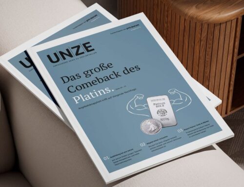 Neue UNZE-Ausgabe erschienen: Gold-Rekorde, Platin-Insights & Tipps für Ihr Portfolio