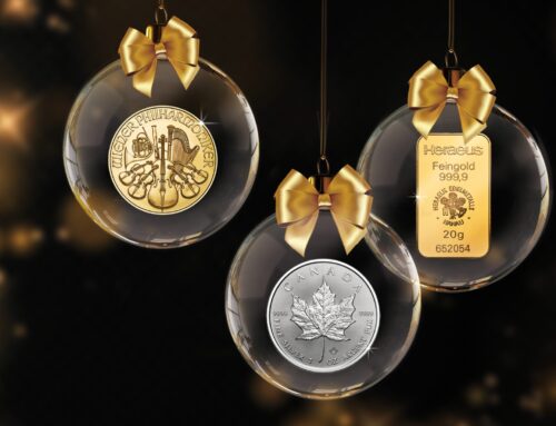Physisches Gold und Silber als Weihnachtsgeschenk