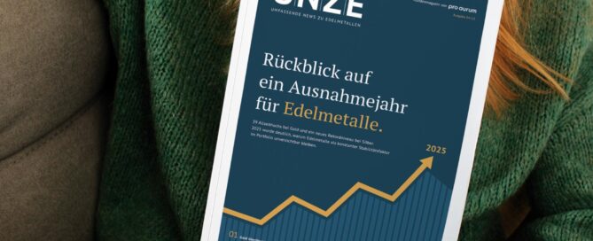pro aurum Magazin „UNZE“ – Rückblick auf ein verrücktes Edelmetalljahr