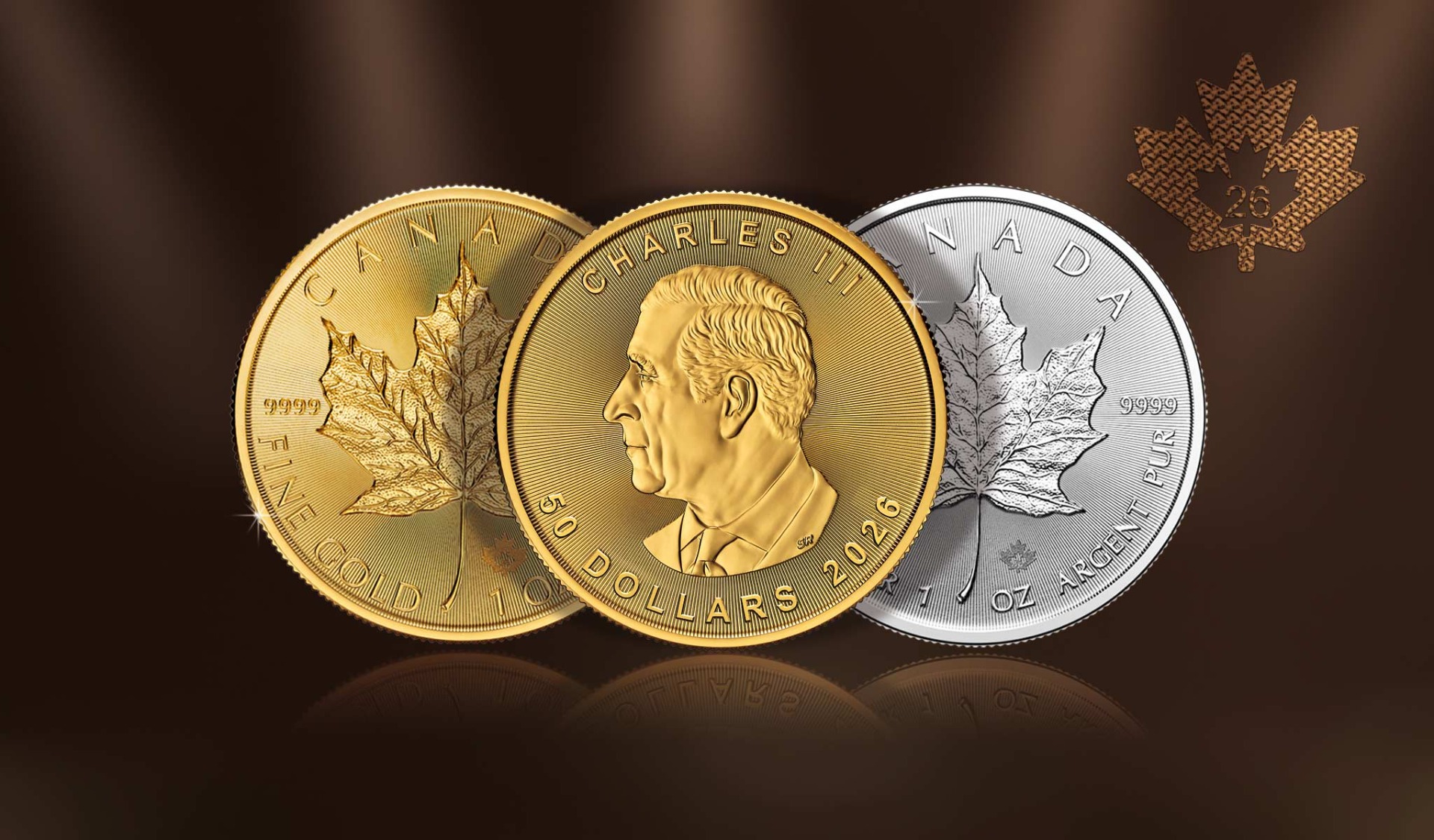 Maple Leaf 2026 – Kanadas ikonische Anlagemünze