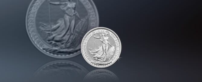 Silber Britannia jetzt auch in der Stückelung 1/4 Unze erhältlich