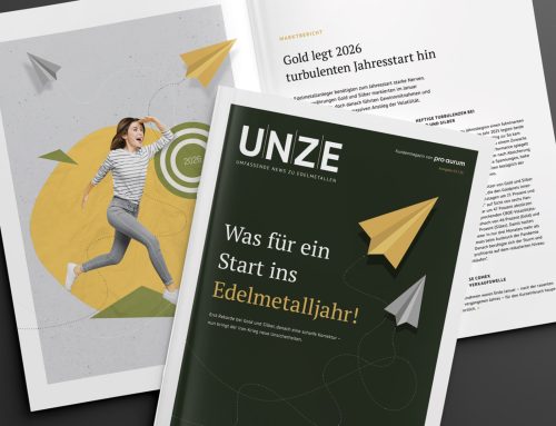 pro aurum Magazin „UNZE“ – Was für ein Start ins Edelmetalljahr