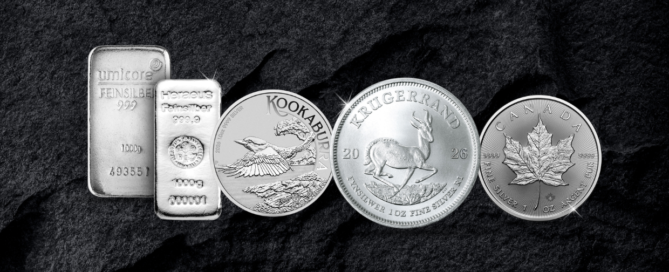 Silber entwickelt sich 2026 deutlich besser als Platin und Palladium